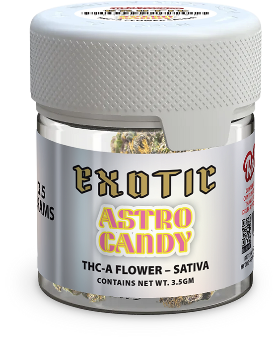 Red Dragon Exotic Astro Candy Sativa THC-A 112 Grams 4 Ounces Quarter Pound Grade AAA