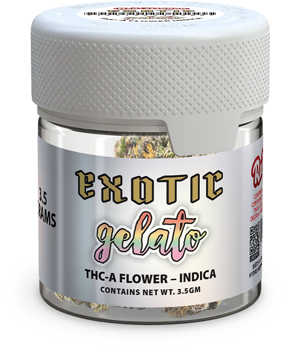 Red Dragon Exotic Gelato Indica THC-A 112 Grams 4 Ounces Quarter Pound Grade AAA