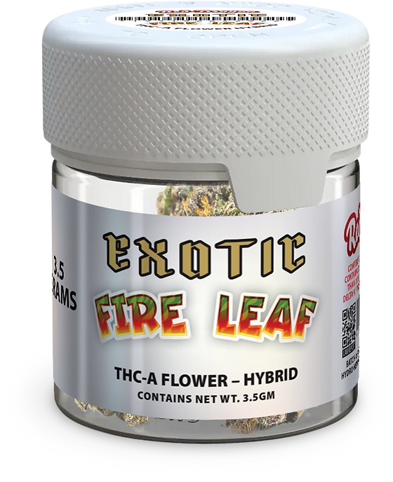 Red Dragon Exotic Fire Leaf THC-A 112 Grams 4 Ounces Quarter Pound Grade AAA
