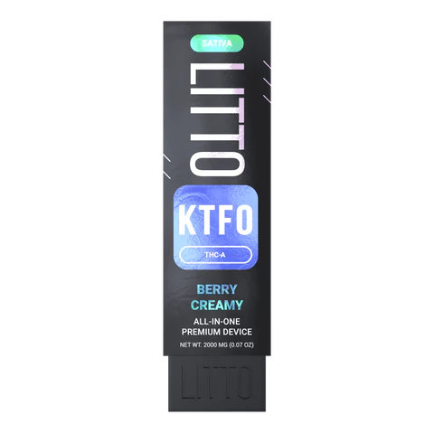 Litto Berry Creamy Disposable 2G Cart THCa