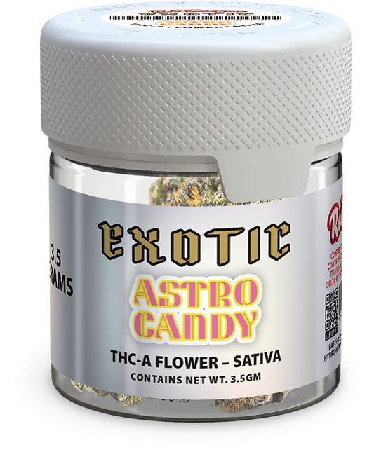 Red Dragon Exotic Astro Candy Sativa THC-A 112 Grams 4 Ounces Quarter Pound Grade AAA