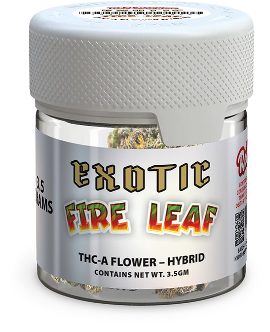 Red Dragon Exotic Fire Leaf THC-A 112 Grams 4 Ounces Quarter Pound Grade AAA
