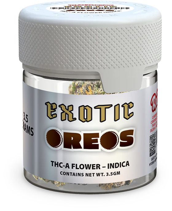 Red Dragon Exotic Oreos IndicaTHC-A 112 Grams 4 Ounces Quarter Pound Grade AAA