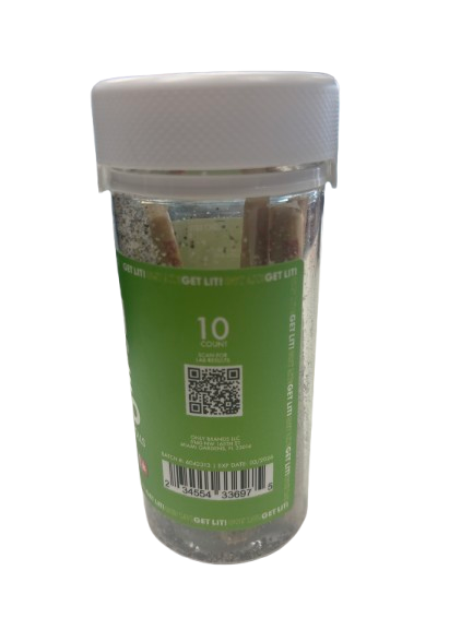 Lit 10ct 2 Gram Pre-Rolls Hybrid Apple Gelato