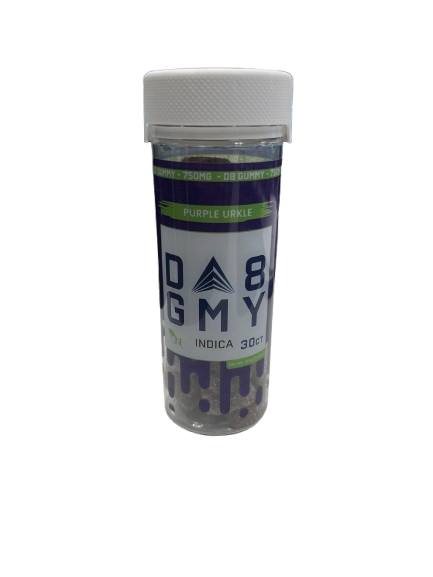 AGFN Delta-8 Gummy Indica 30ct - Purple Urkle